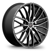 Диски Xtrike 8,0\R20 5*120 ET41.5 d66.1 BK/FP Диски Xtrike 8,0\R20 5*120 ET41.5 d66.1 BK/FP